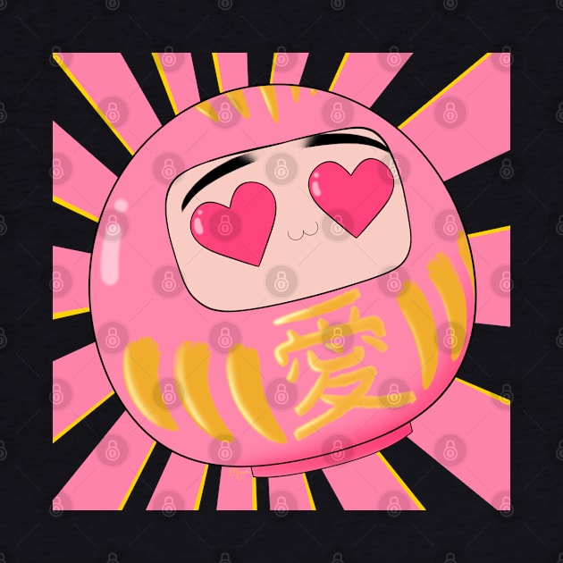 Daruma of Love by Meowlentine